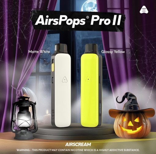 【AIRSCREAM AirsPops Pro II 氣泡二代】小煙主機介紹｜英國設計・全新升級