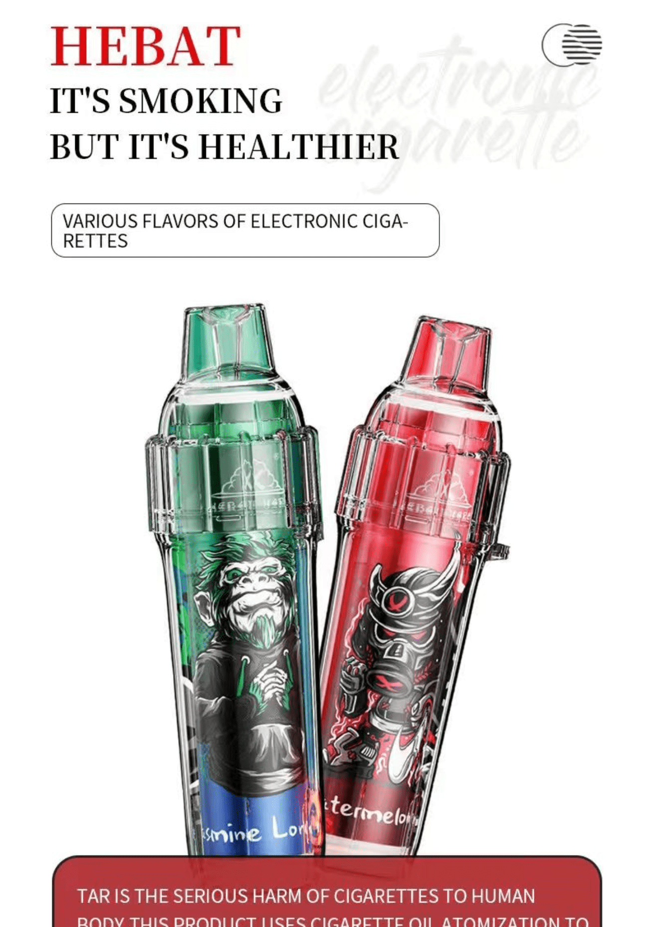 hebat 7000 puffs 拋棄式電子煙