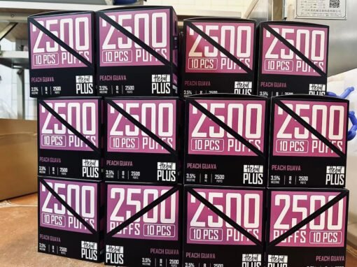 hebat 2500 puffs拋棄式電子煙