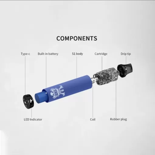 fitpod rbar q2可重複註油一次性煙桿