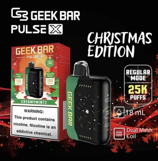 GEEK BAR Pulse X 25000 Puffs 一次性電子煙 拋棄式霧化棒 美歐爆款：圖片 2