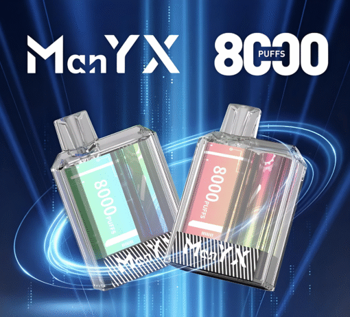 Manyx 8000口拋棄式煙彈 蠻夷熊一次性電子煙 台灣現貨