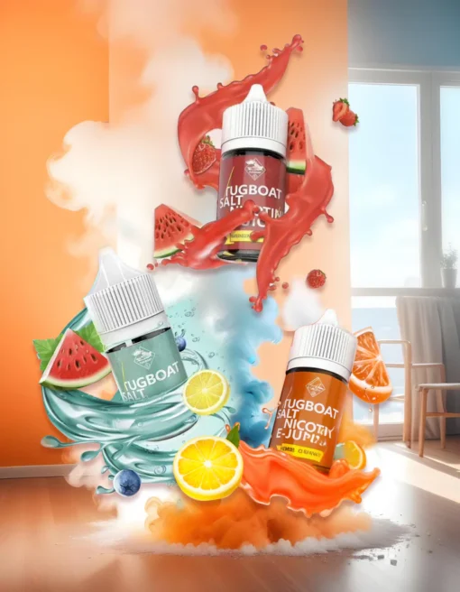 新拖船煙油/TUGBOAT鹽尼古丁煙油30ml – 50mg小煙煙液：圖片 5