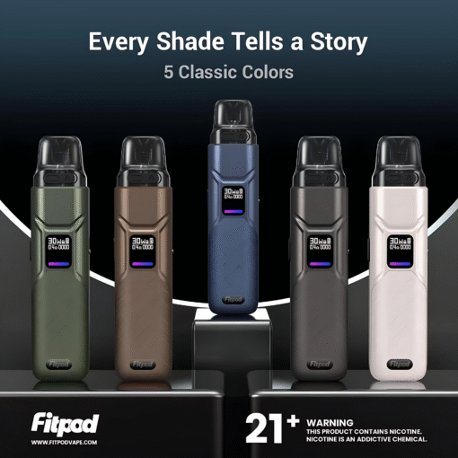 🔥FITPOD O‑SHADOW SE 小煙主機｜30W大功率・兼容小蠻牛彈倉