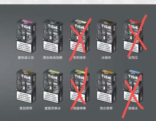 TISIC貓 12000 Puffs 貓咪拋棄式電子煙 一次性主機：圖片 2