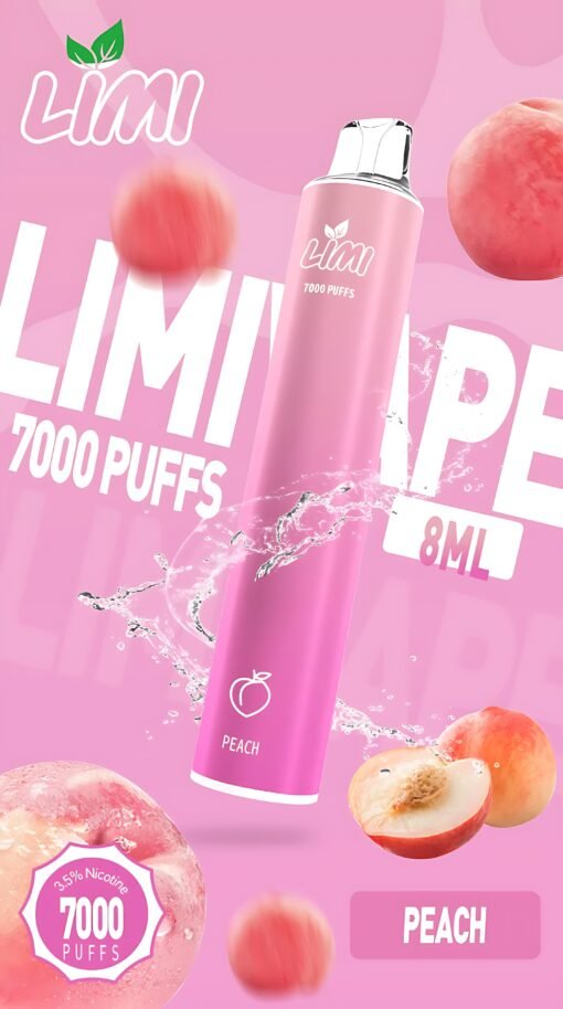 LIMI 7000 PUFFS 發光拋棄式電子煙 台灣一次性電子煙推薦：圖片 5